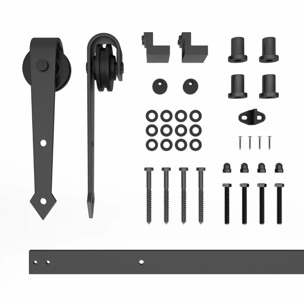 Arrow Single/Double Barn Door Hardware Kit - Image 4