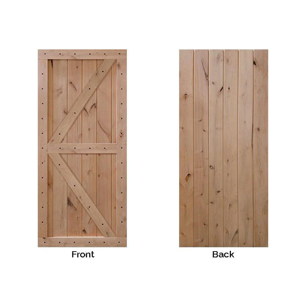 BarnCraft Double Z Two Panel Barn Door - Image 3