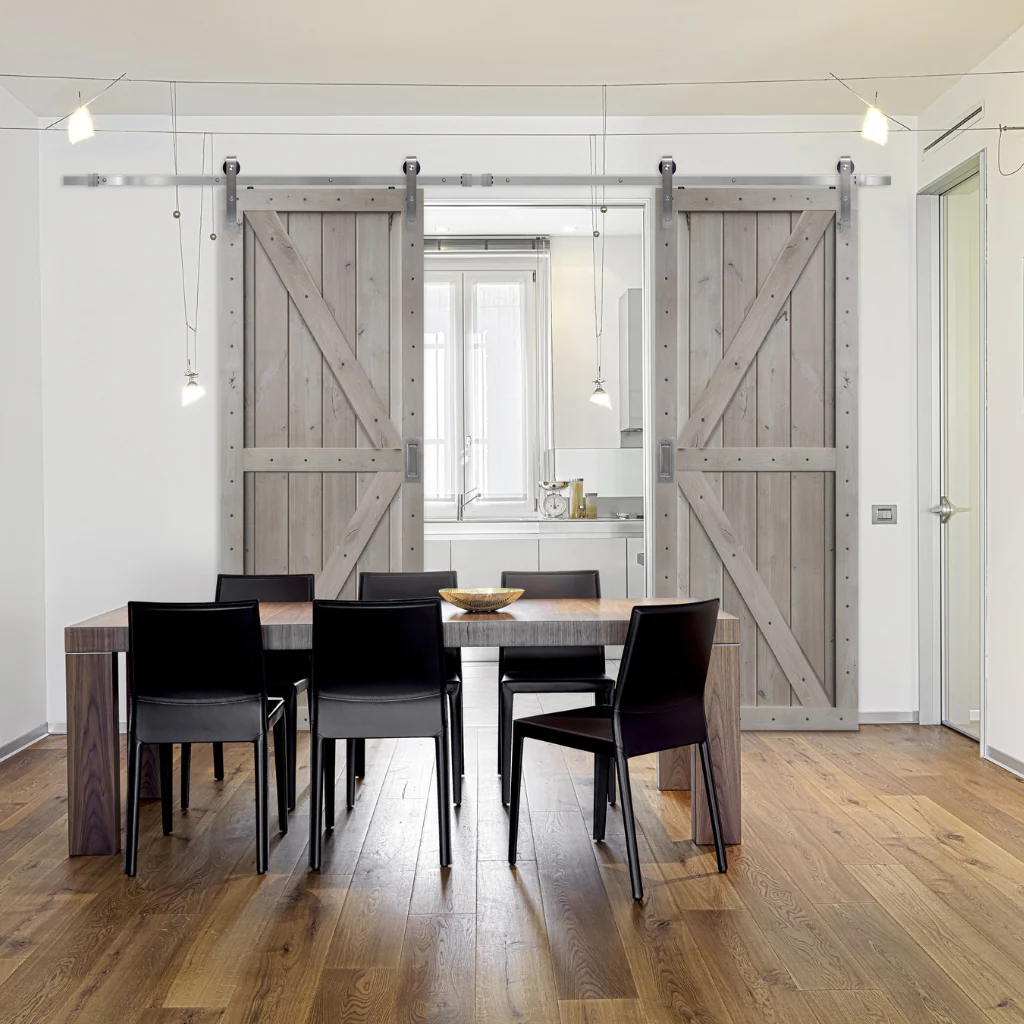 BarnCraft Double Z Two Panel Barn Door - Image 4