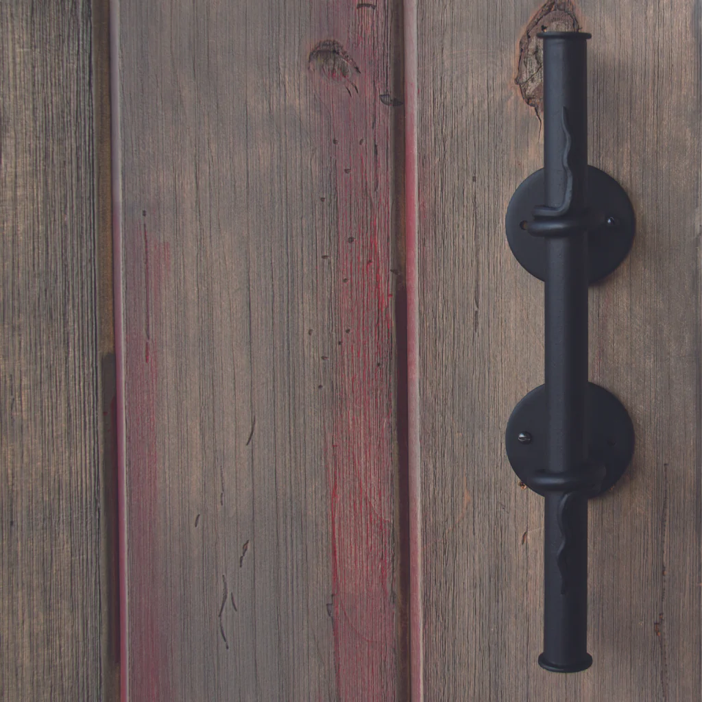 BarnCraft Gila Wrought Iron Barn Door Pull Handle - Image 2