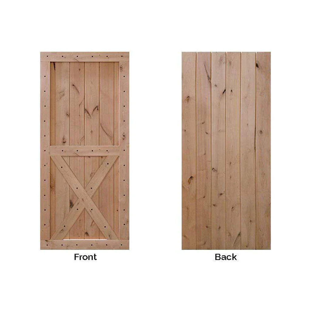 BarnCraft X Two Panel Barn Door - Image 3