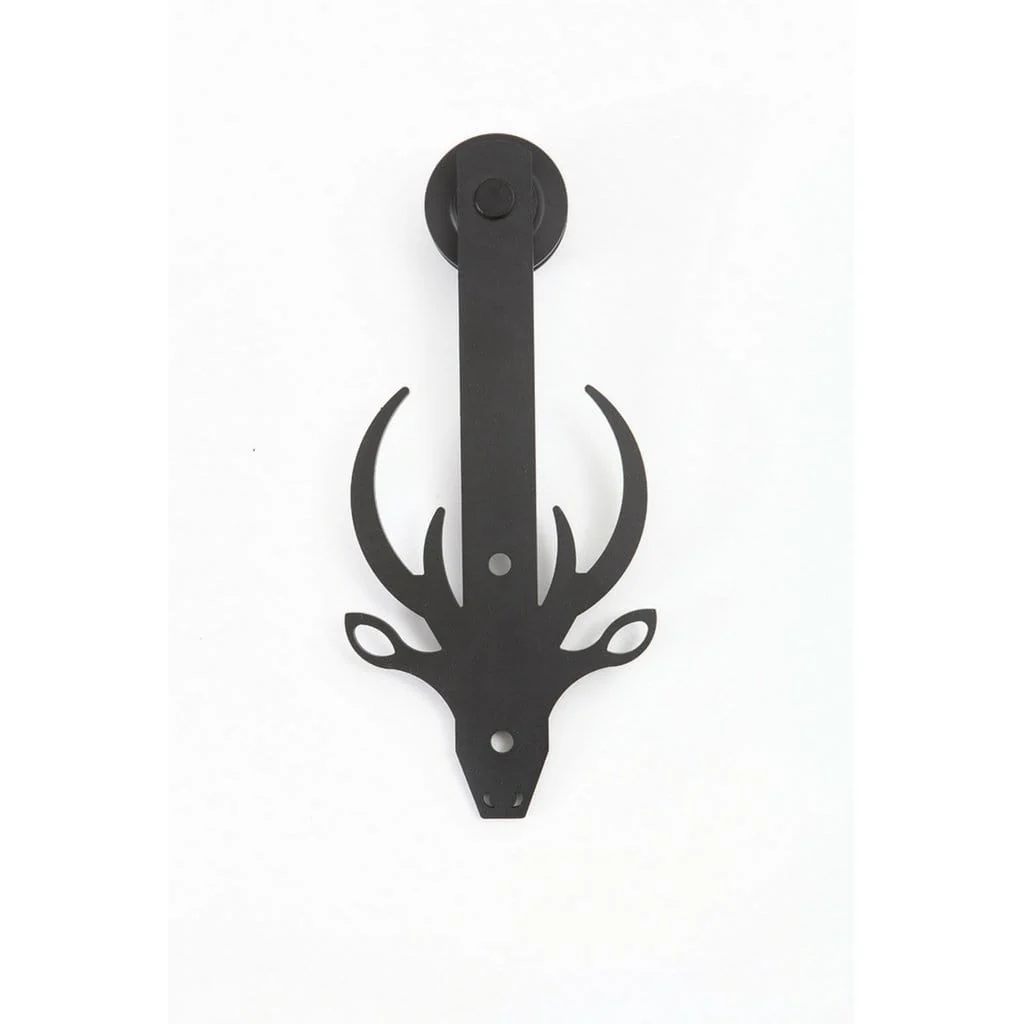Buck Deer Single/Double Barn Door Hardware Kit - Image 3