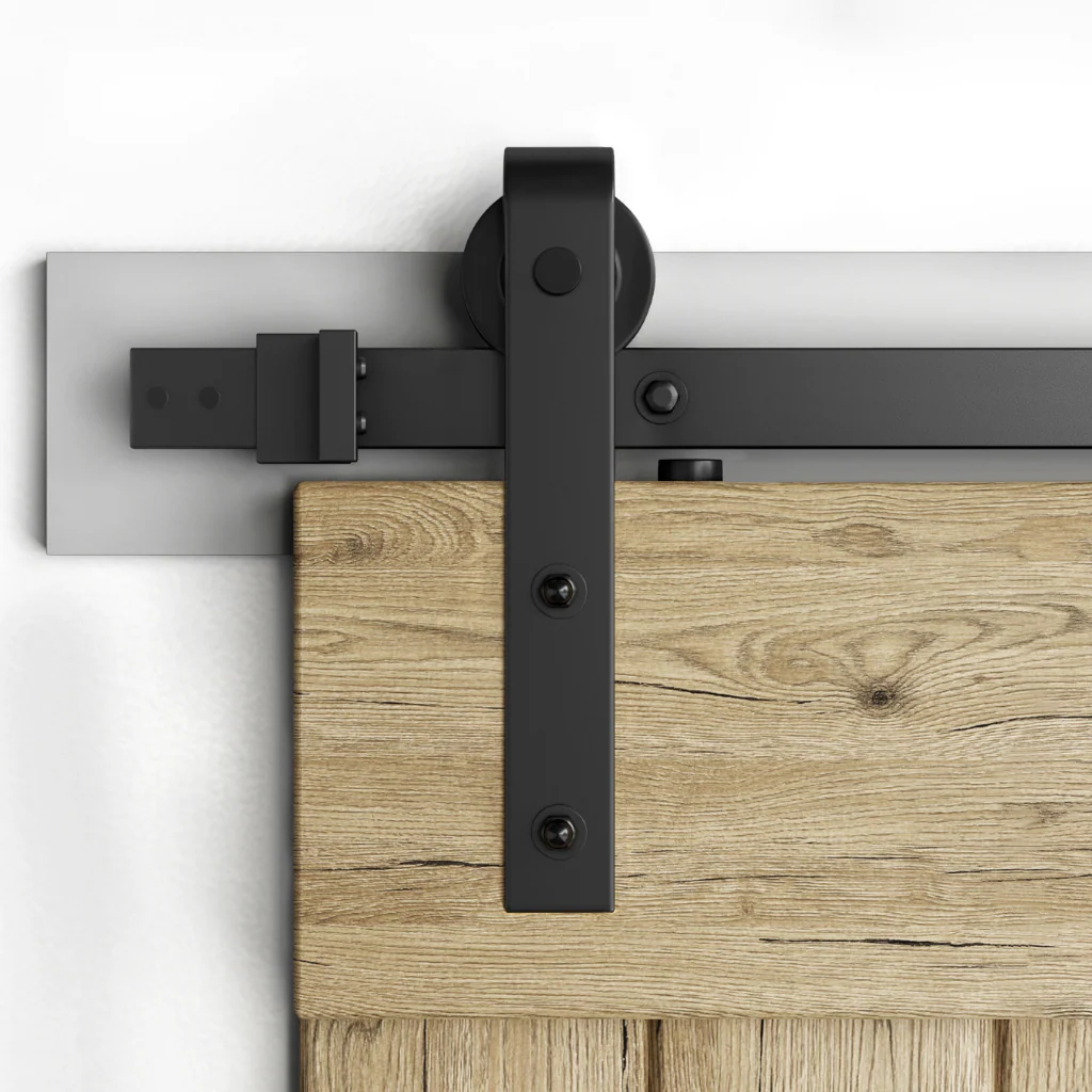 Classic Strap Single/Double Barn Door Hardware Kit - Image 3