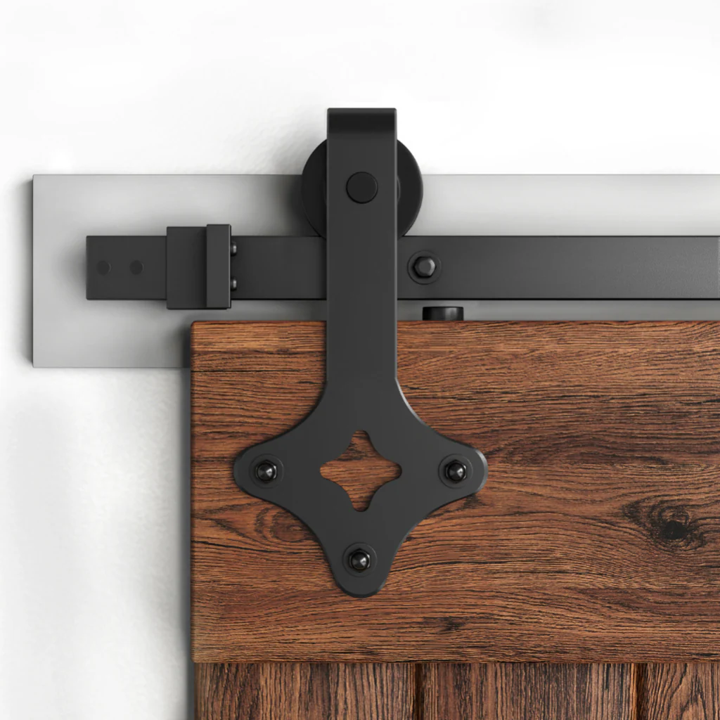 Country Style Single/Double Barn Door Hardware Kit - Image 3