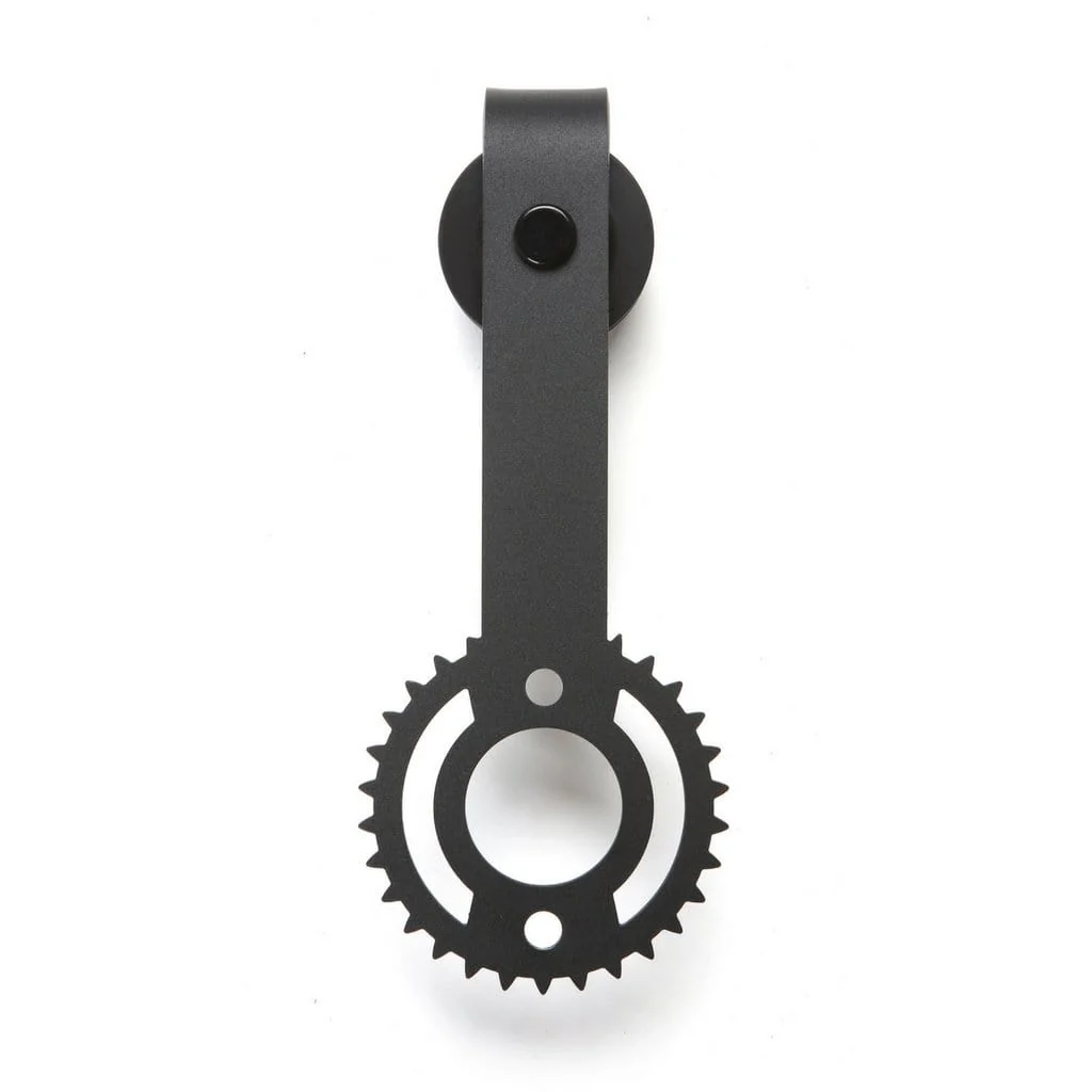 Gear Wheel Single/Double Barn Door Hardware Kit - Image 3