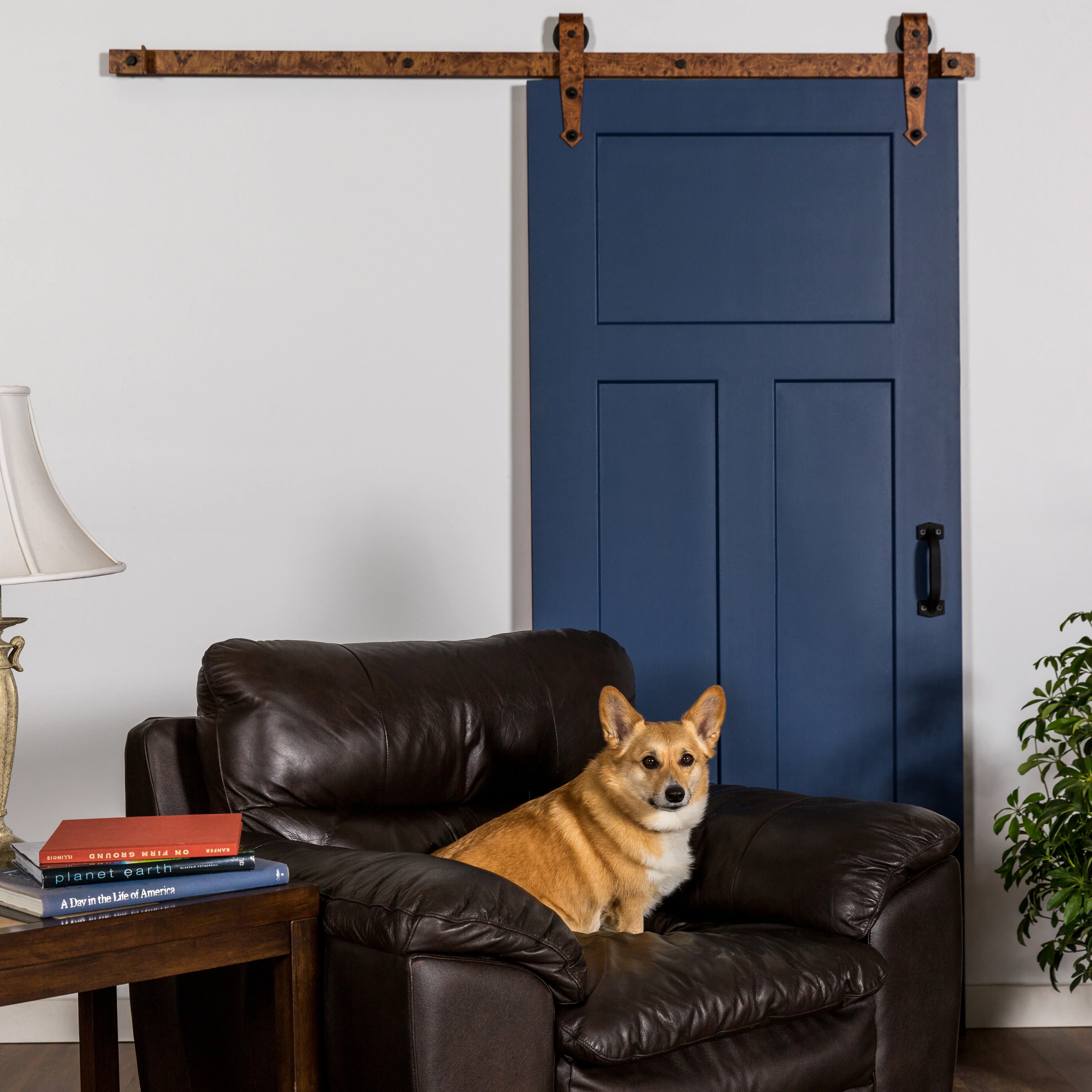 Leatherneck Arrowhead Barn Door Hardware Kit - Image 2