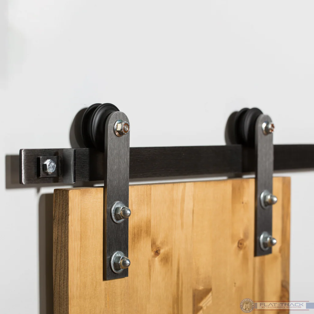 Leatherneck Classic Strap Mini Barn Door Hardware Kit, 200lb Capacity - Image 2