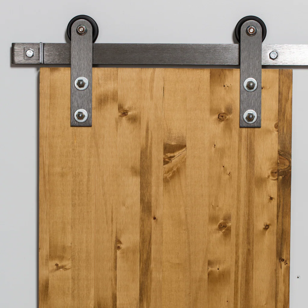 Leatherneck Classic Strap Mini Barn Door Hardware Kit, 200lb Capacity - Image 3