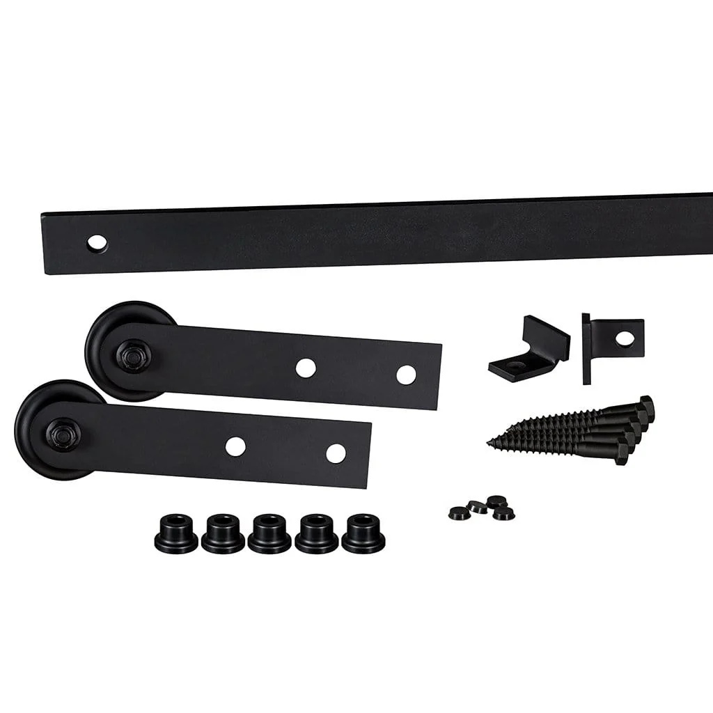 Leatherneck Classic Strap Mini Barn Door Hardware Kit, 200lb Capacity - Image 4