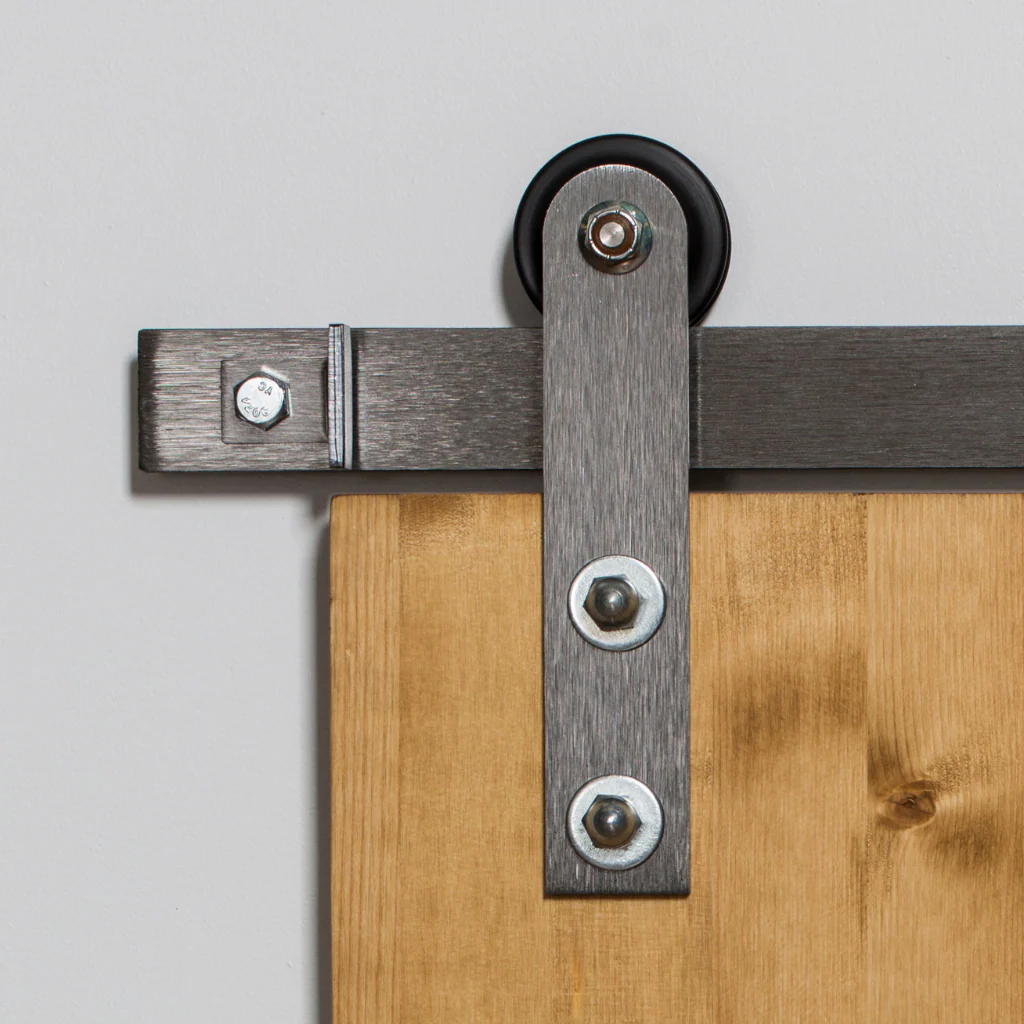 Leatherneck Classic Strap Mini Barn Door Hardware Kit, 200lb Capacity - Image 7