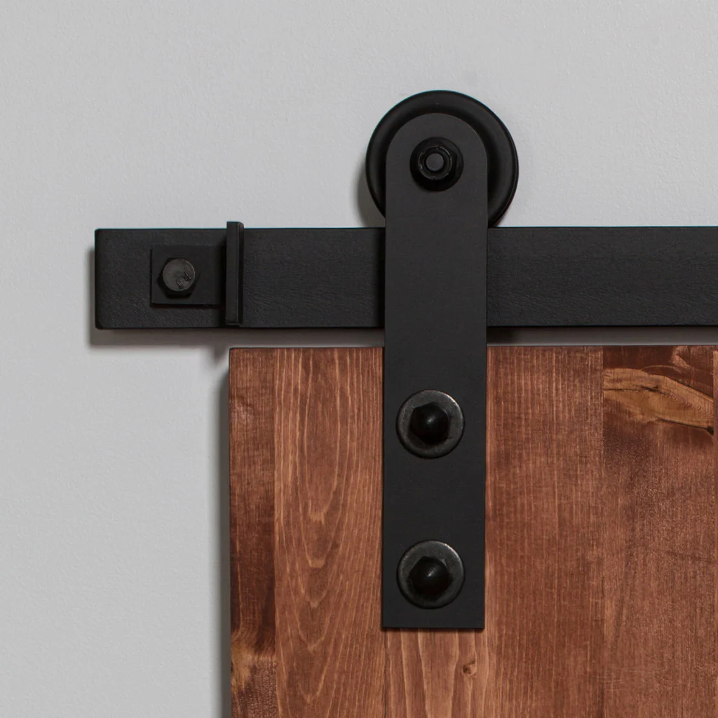 Leatherneck Classic Strap Mini Barn Door Hardware Kit, 200lb Capacity - Image 8