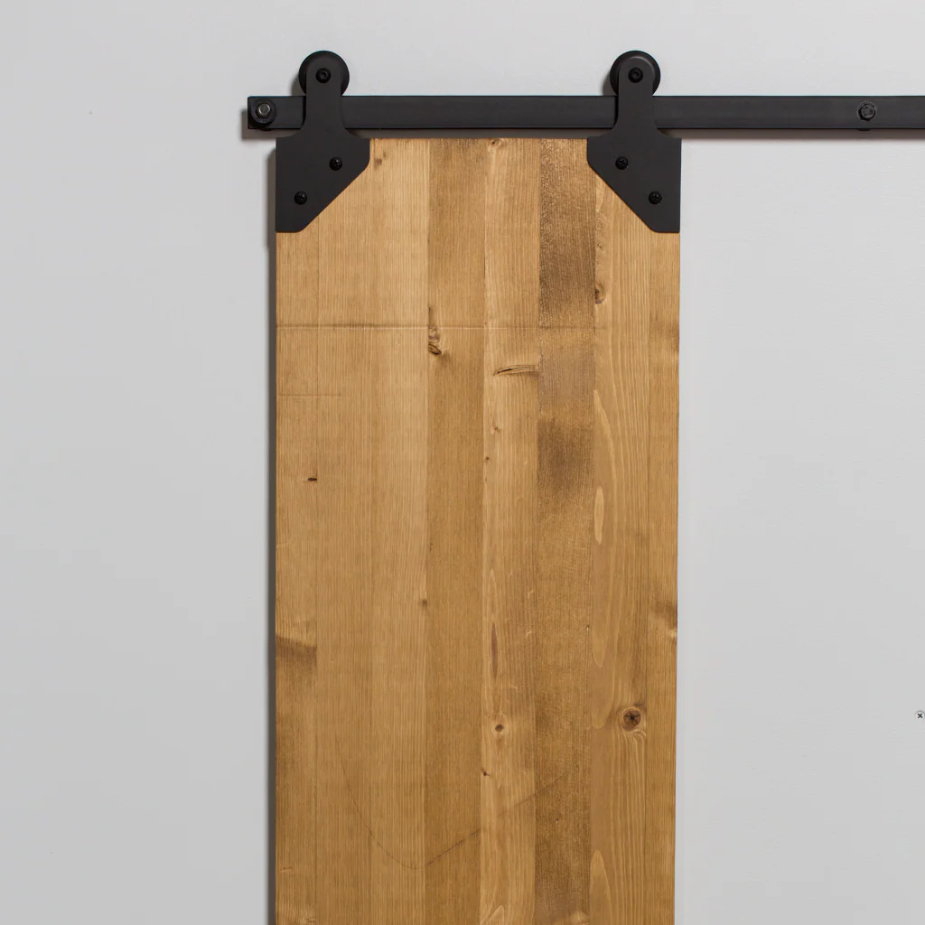 Leatherneck Corner Mini Barn Door Hardware Kit, 50lb Capacity - Image 3