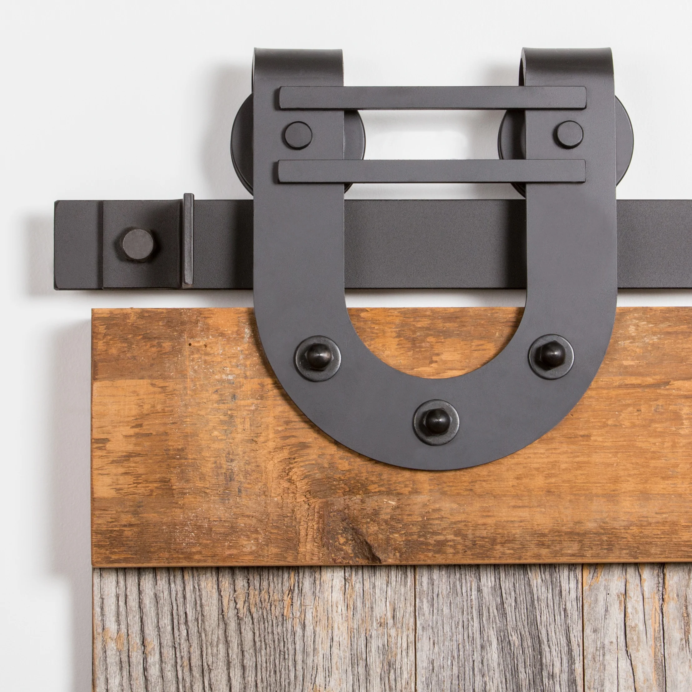 Leatherneck Horseshoe Barn Door Hardware Kit