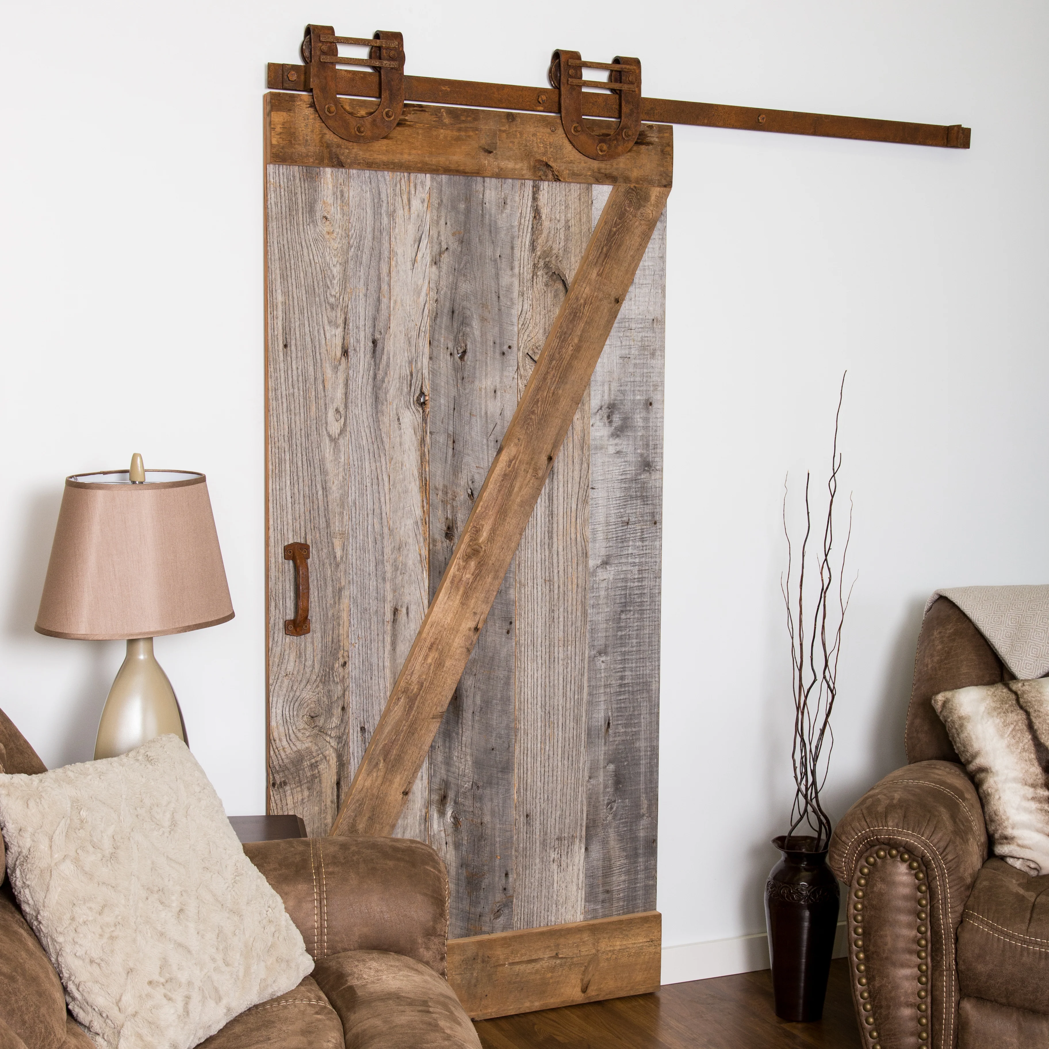 Leatherneck Horseshoe Barn Door Hardware Kit - Image 2