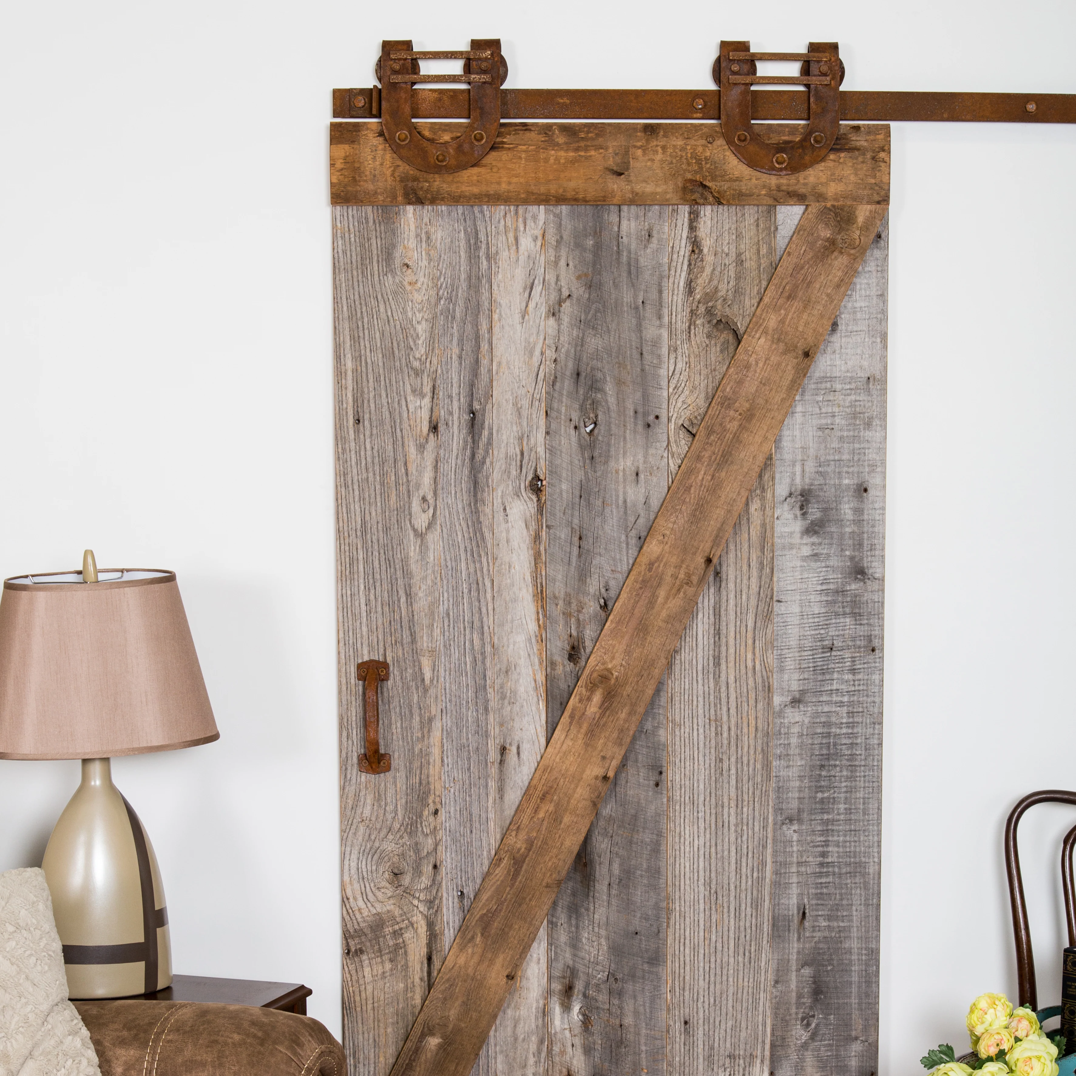 Leatherneck Horseshoe Barn Door Hardware Kit - Image 3