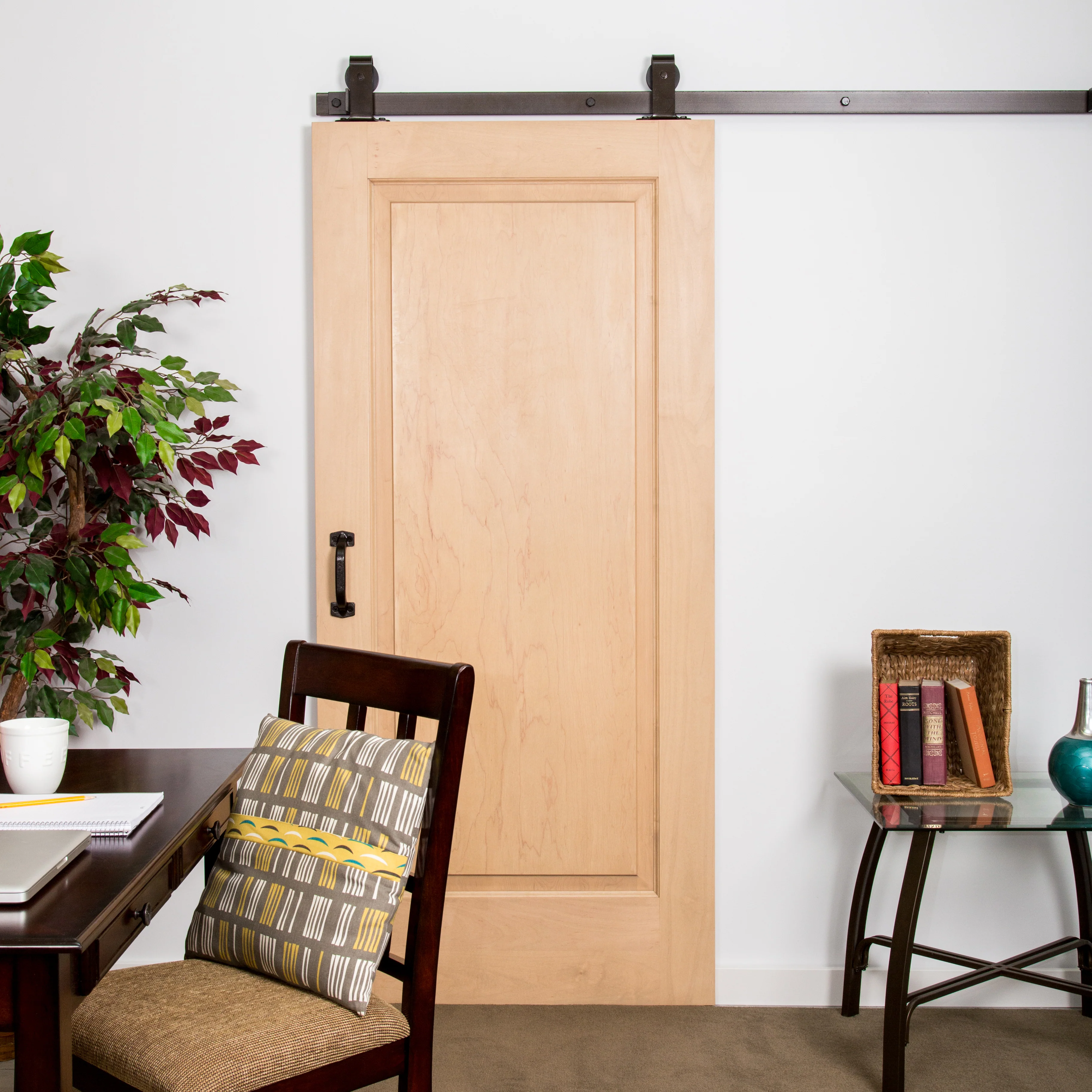 Leatherneck Top Mount Barn Door Hardware Kit - Image 8